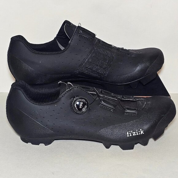 Fizik X3 Vento Overcurve Cycling Shoes Black Monochrome Mens EUR 44.5 - Picture 1 of 12